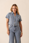Denim Bluse
