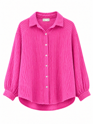 Musselinbluse fine Stripe
