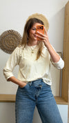 Longsleeve mit Nieten-Details