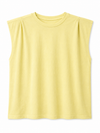 Basic Shirt mit Schulterpolstern