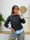 Leo Pullover grau