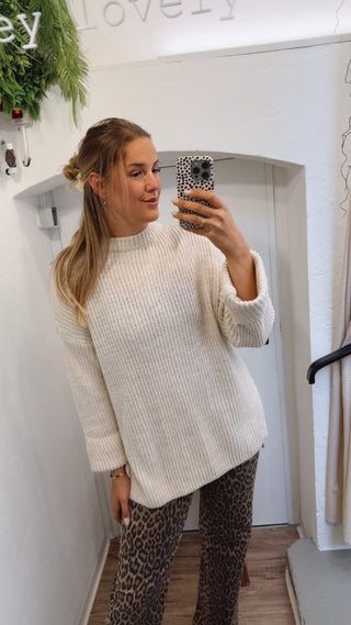 Grobstrick Pullover