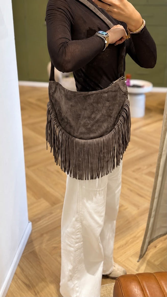 Tasche mit Fransen