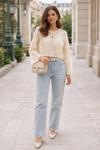 Spitzen Crop Shirt Tabea