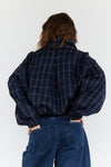 Karierte Blouson Jacke