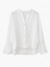 Leinen Bluse