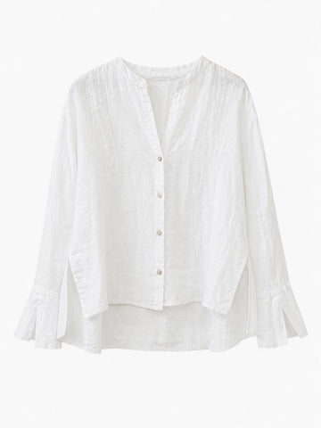 Leinen Bluse