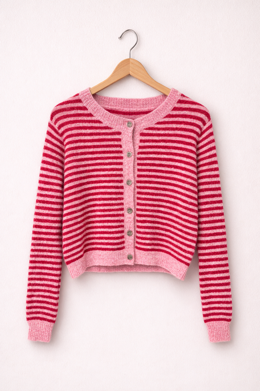 Strickjacke Stripe