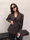 Blazer mit Gürtel