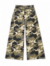Camouflage Wide Leg Jeans – High Waist