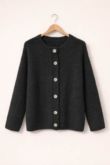 Strickjacke Lina schwarz
