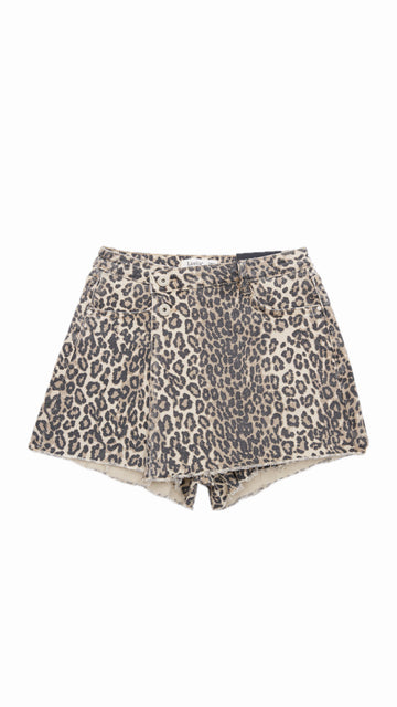 Skort Jeans Leo Fransensaum
