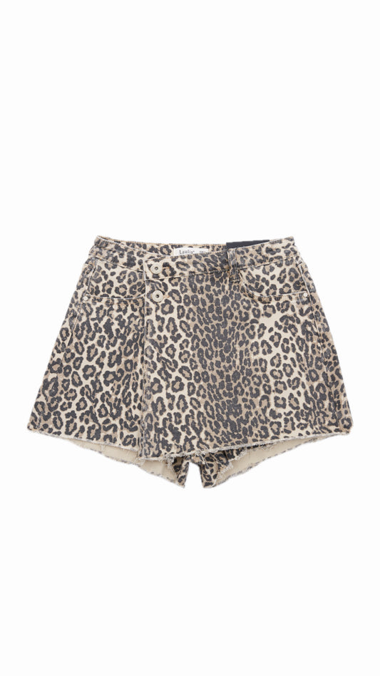 Skort Jeans Leo Fransensaum