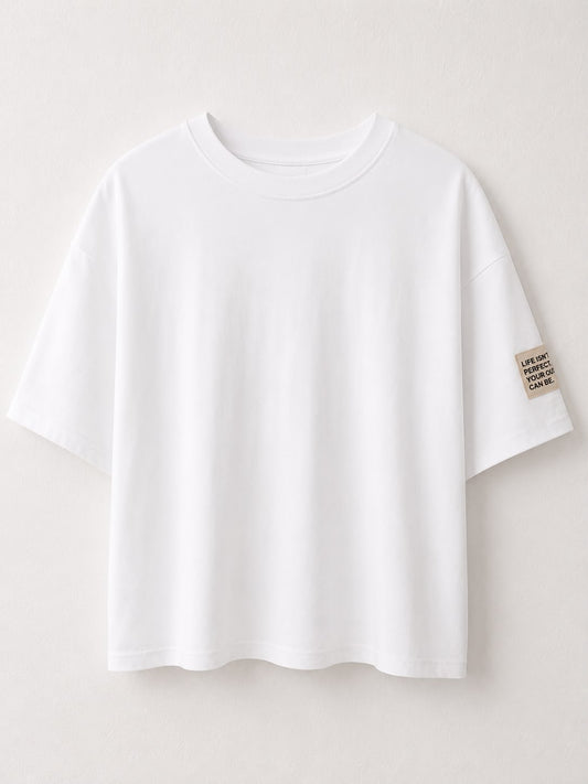 T-Shirt „Life isn‘t perfect but your Outfit can be“