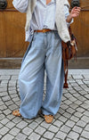 Wide Leg Jeans mit besonderem Bund ZR9082-38