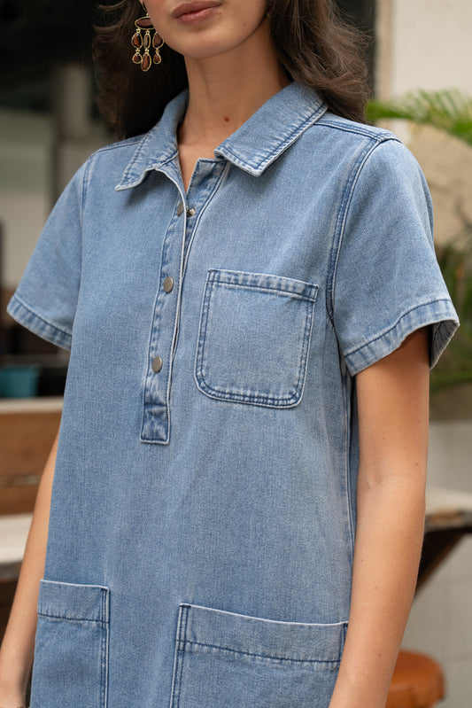 Denim Kleid