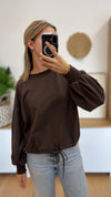 Sweatshirt mit Tunnelzug