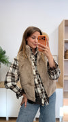 Faux-Fur Weste