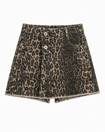 Skort Jeans Leo Fransensaum