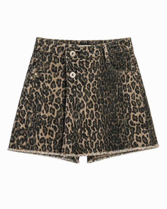 Skort Jeans Leo Fransensaum