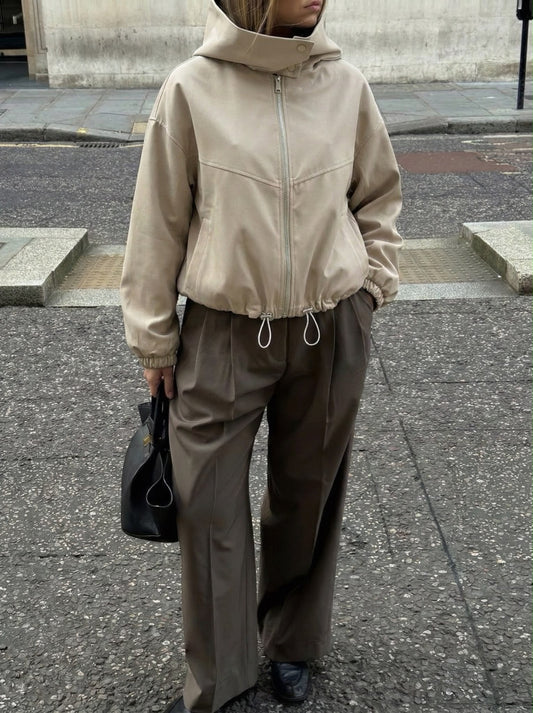 Cropped Utility Jacket