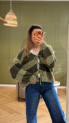 Grobstrick Cardigan mit Schleifen