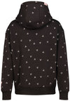 Hoodie mit Schleifen-Stickerei