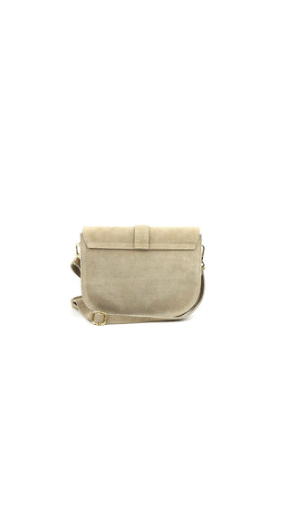 Wildleder Tasche beige