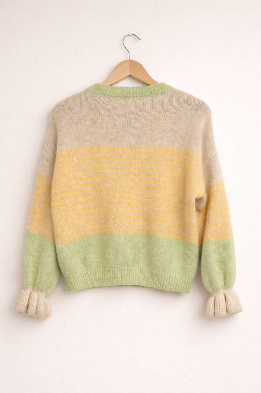 Strickjacke Steffi gelb