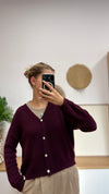 Alpaka Strickjacke