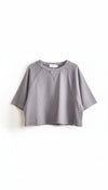 Basic Oversize Shirt – Cropped Style