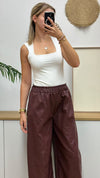 Vegane Lederhose