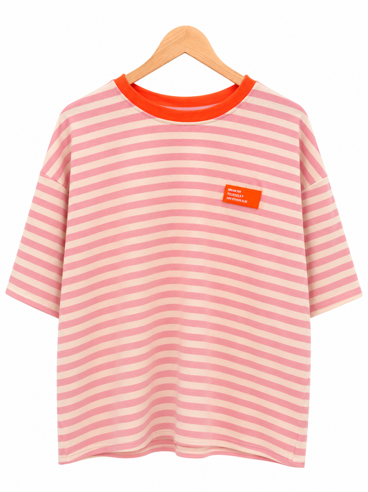 Stripe Shirt „Dress for yourself“