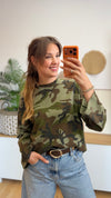 Camouflage Oversize Longsleeve