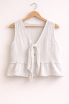 Musselin Crop Top Tally