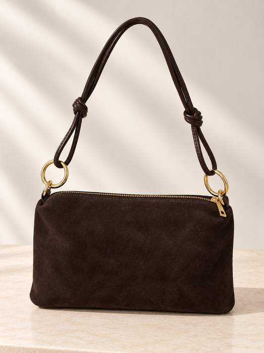 Elegante Schultertasche mit zwei Tragevarianten