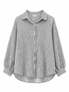 Musselinbluse fine Stripe