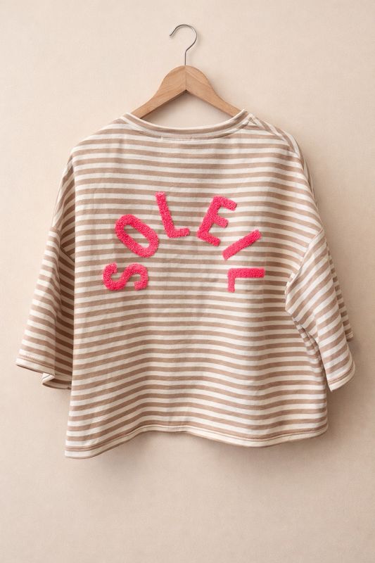 SOLEIL Stripe Shirt