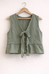 Musselin Crop Top Tally