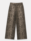 Leo Hose Wide Leg braun