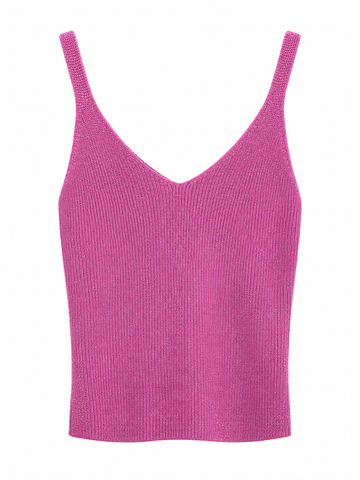 Glitzer Damen Top