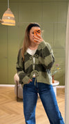 Grobstrick Cardigan mit Schleifen