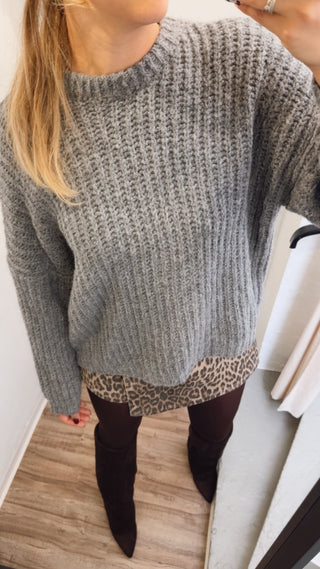 Grobstrick Pullover – Cozy Knit Vibes