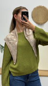 Wendeschal mit Paisley-Muster