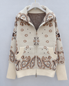 Strickjacke mit Paisley-Muster