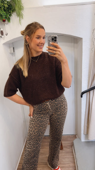 Kurzarm Pullover