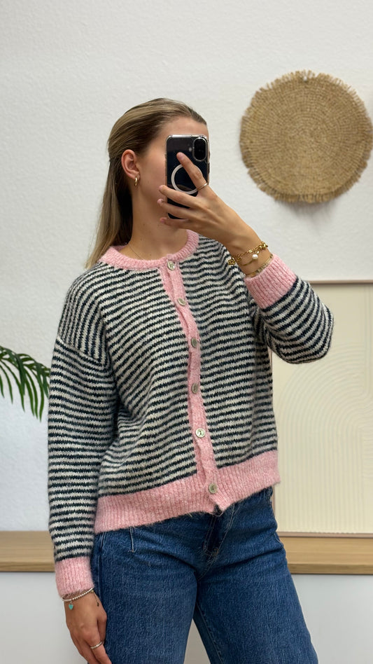 Cardigan Streifen