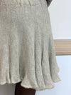 Weich fallender Strickrock mit Volants