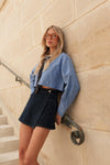 Skort Jeans dark blue
