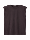 Basic Shirt mit Schulterpolstern